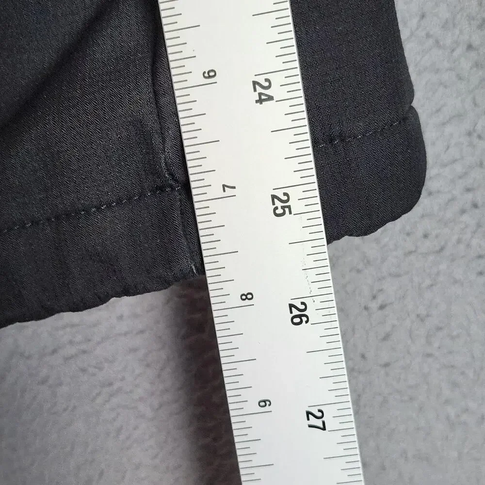 North Face Jacket Mens Small Black Hooded Insulated Softshell Full Zip Winter